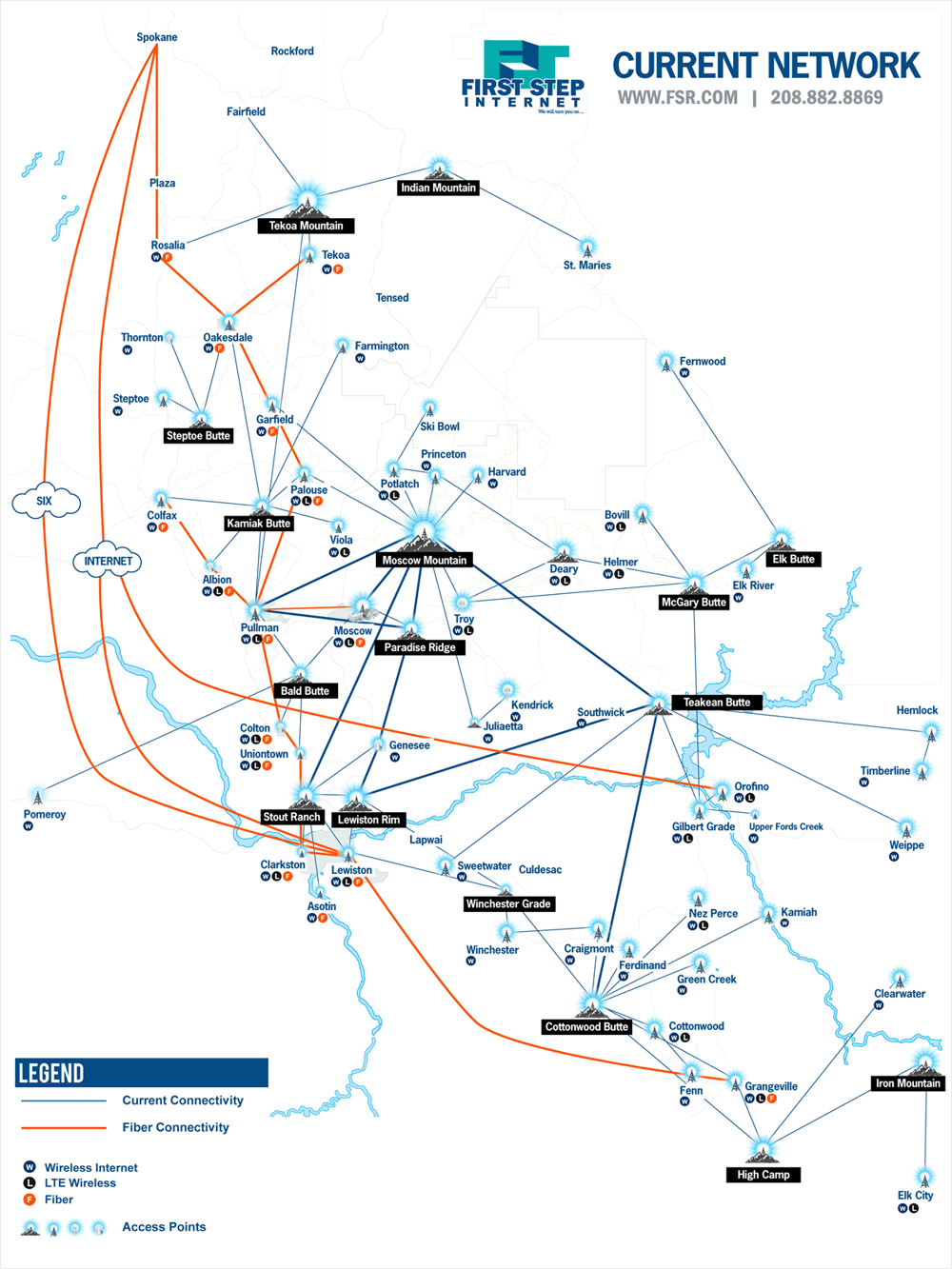 Service Areas